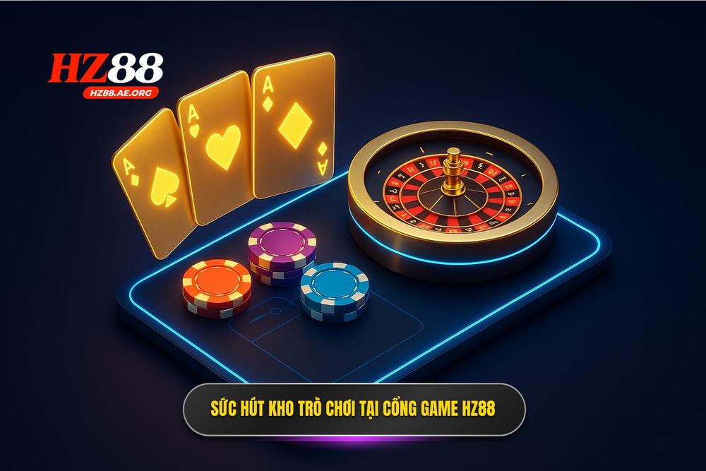 2.sức Hút Mãnh Liệt Từ Kho Trò Chơi Tại Cổng Game Bài đổi Thưởng Hz88