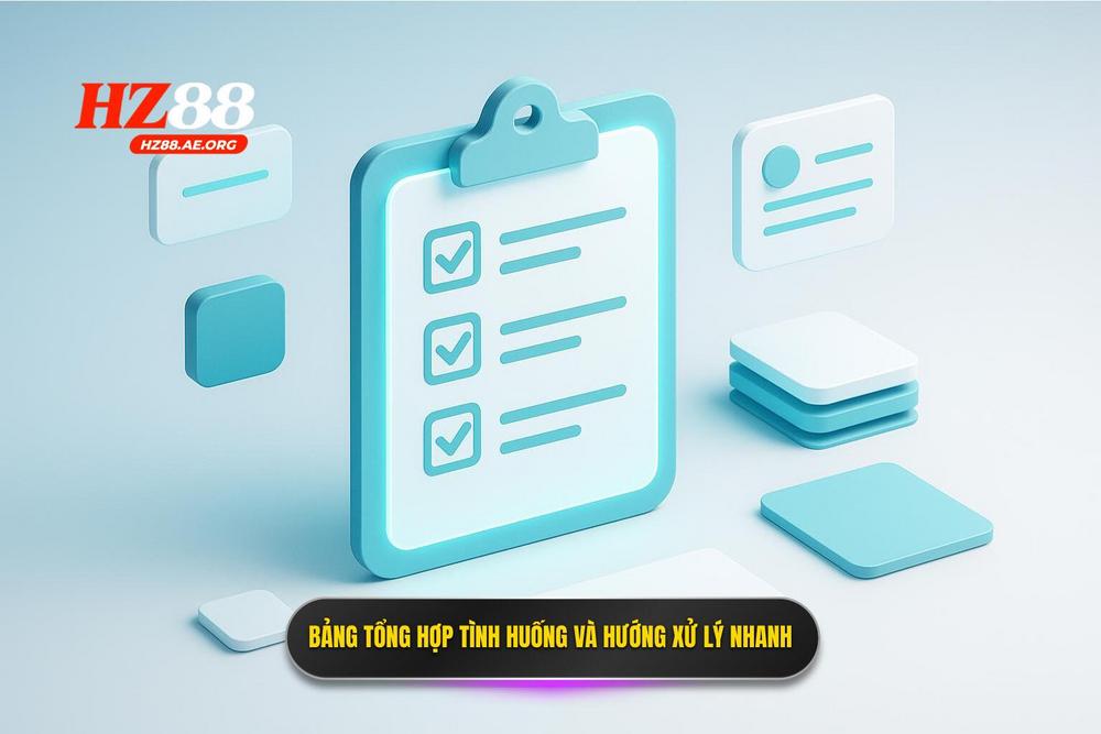 3.bảng Tổng Hợp Các Tình Huống Và Hướng Xử Lý Nhanh